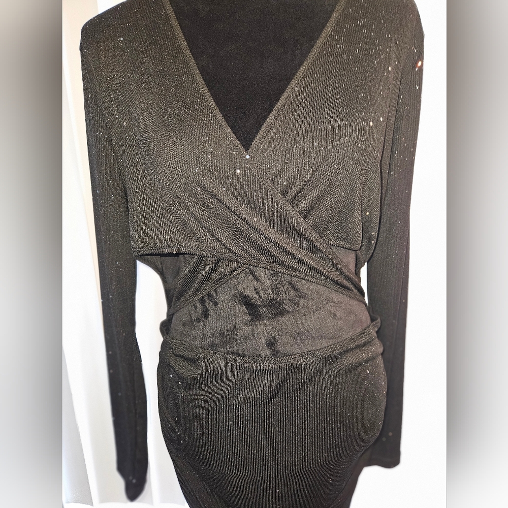 Shein Evening Sparkly Cut-Out Party Dress - Size XL - Picture 5 of 9
